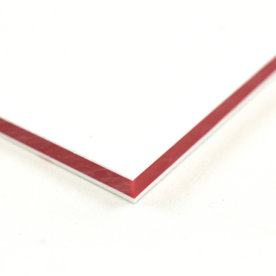 White-Red-White, ColorCore, 3/4" x 24" x 36"
