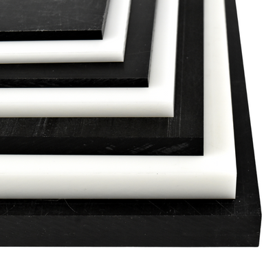 Black, Acetal, 4" x 6" x 6"