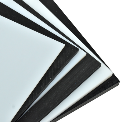 Black (Repro), UHMW, 1" x 6" x 6"