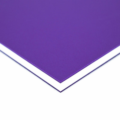 Purple-White-Purple, ColorCore, 1/2" x 12" x 48"