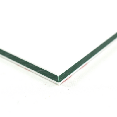 White-Green-White, ColorCore, 3/4" x 24" x 24"