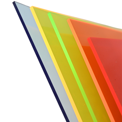 L-043 Yellow, Fluorescent, 1/8" x 24" x 24"
