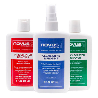 NOVUS Plastic Polish Bundle - 8 oz.