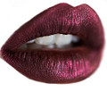 metallic red liquid lipstick