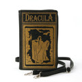 Black Dracula Book style Purse