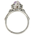 Adjustable Amethyst Poison Ring