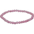 4 mm Rose quartz bracelet