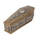 Bride of Dark Kiss Vampire Coffin Box with Mirror