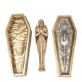 Bride of Dark Kiss Vampire Coffin Box with Mirror