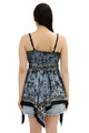 Tie Dye Batik Pointy Hem Top