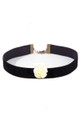 Ivory Velvet Rose Choker