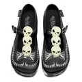Skeletons Under your Bed  Mary Jane Platforms