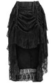 Arachnia Black and Green 4 Piece Dress Set