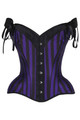 Orléans Black and Purple 3 Piece Dress Set