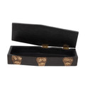 Hand Carved Hinged Coffin Box