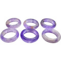 Genuine Amethyst Band Ring