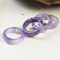 Genuine Amethyst Band Ring