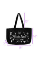 Witch Stuff Oversized Heavy Canvas Tote Bag