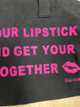  Lipstick On Heavy Canvas Tote Bag