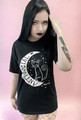Antisocial cat Witch Tee Shirt Antisocial cat Witch Tee Shirt