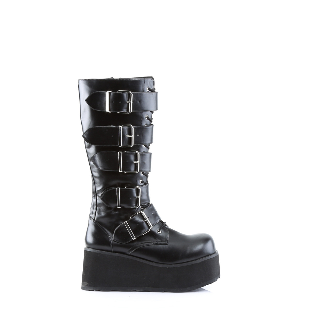 Big Buckle Combat Boots - Goodgoth.com
