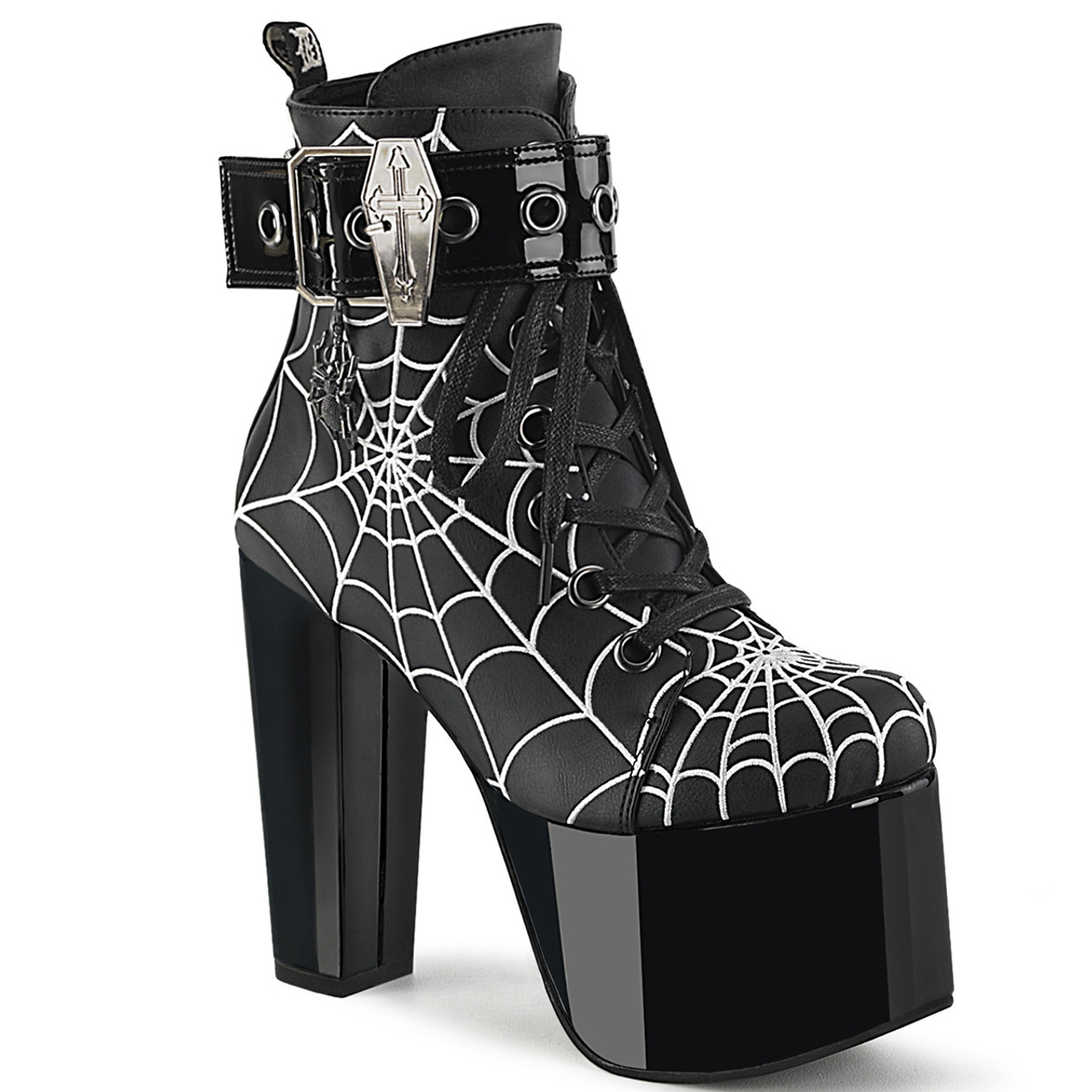Spiderweb of Death Boots - Goodgoth.com