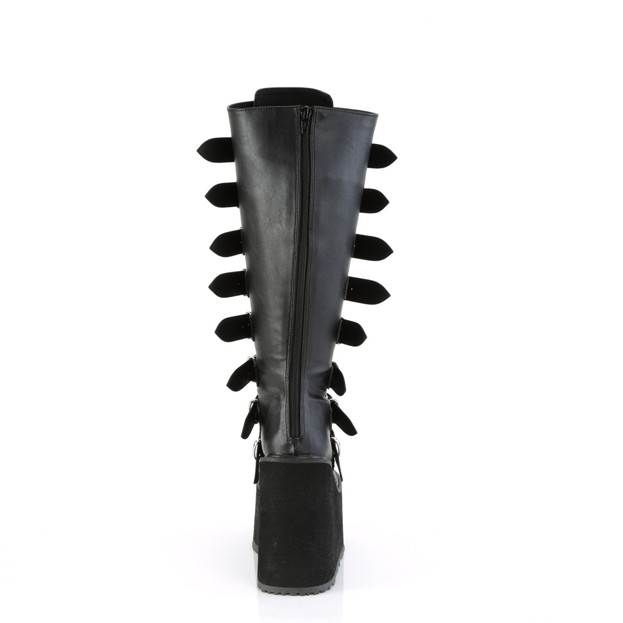 趣味 BESTSTAGE vol.90 Wide Calf Let's Swing Boots - Goodgoth.com