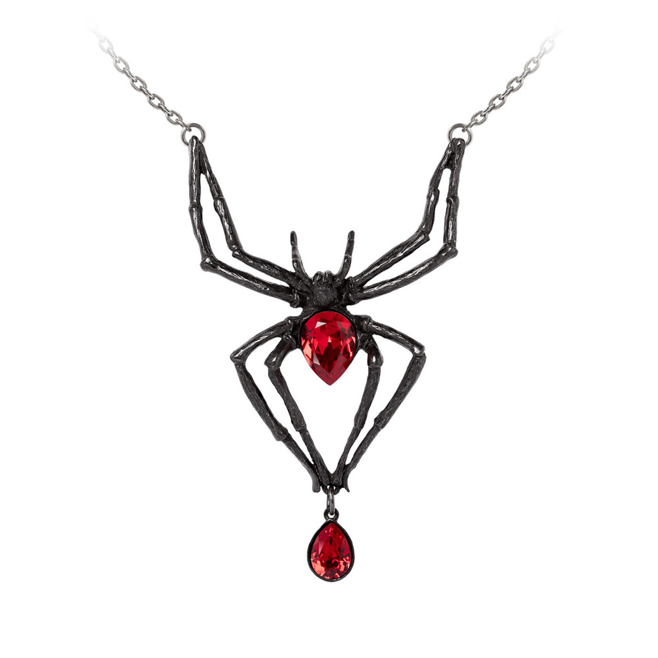 Black Widow Necklace - Goodgoth.com