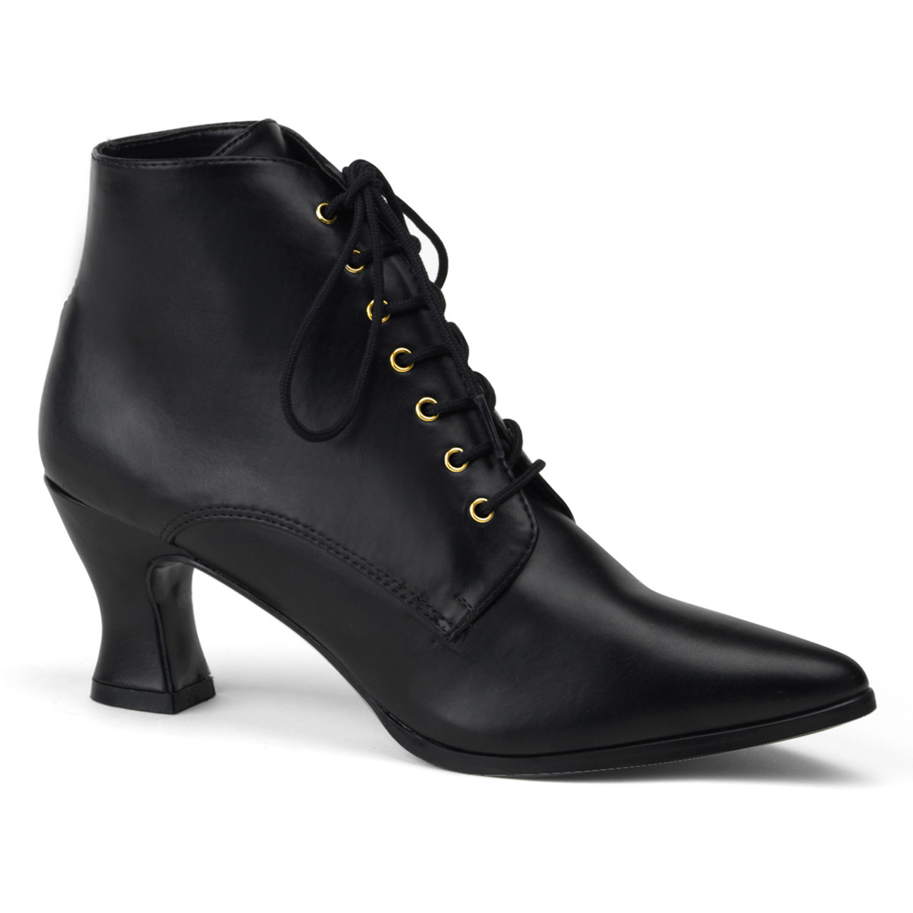 low heel victorian boots