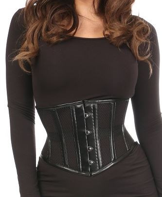 Top Drawer Red Patent Steel Boned Mini Cincher main image 0