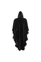 Distingué Black Velvet Cape