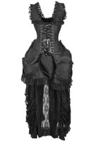 Victorian Bustle Corset Dress