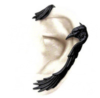 Raven Ear Wrap