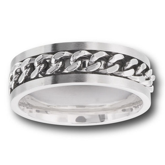 In Chains Stainless Steel Ring