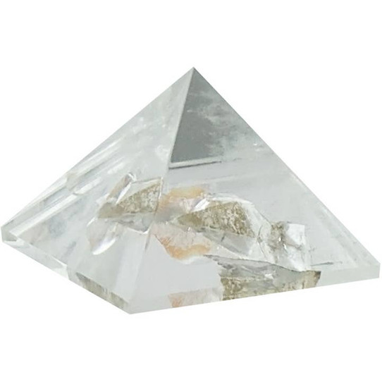 25-30mm Clear Quartz pyramid