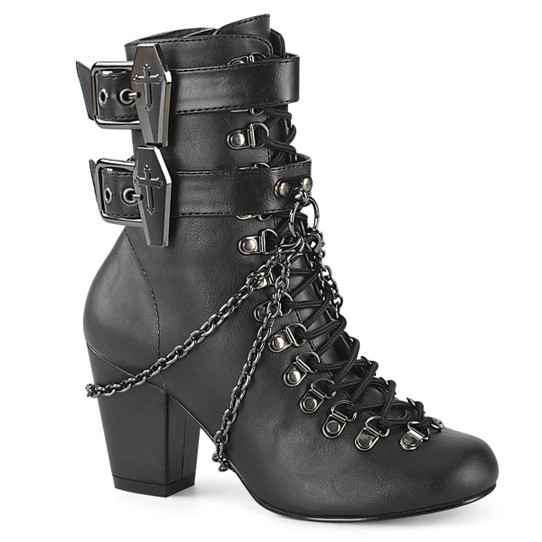 Matte Chained in my Coffin Boots
