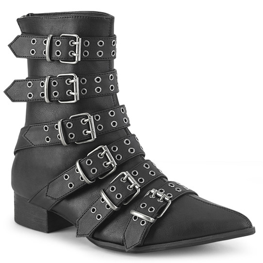 6 Buckle Warlock Boots