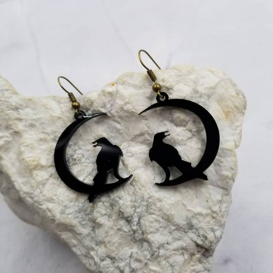 Murder Moon Earrings
