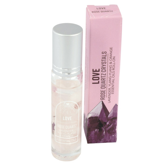 Rose Quartz, Lavender, ylang ylang and Orange Perfume oil