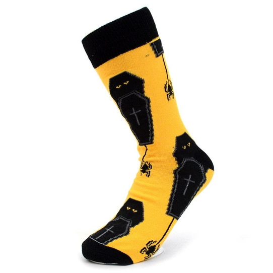 Creepy Coffin Socks