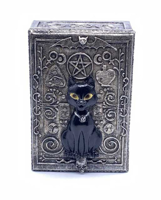 Black Cat tarot/Trinket Box
