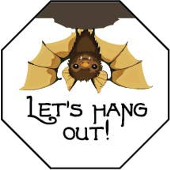 Lets Hang out 1.25" Button
