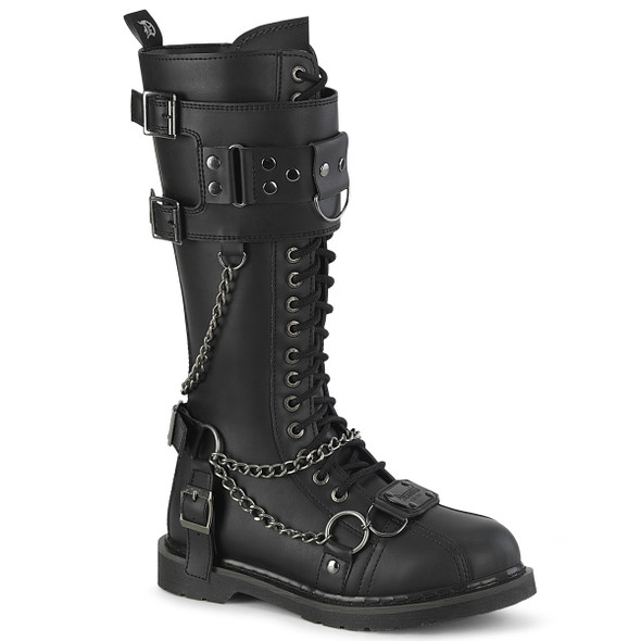 20 Hole Chained vegan Combat Boots