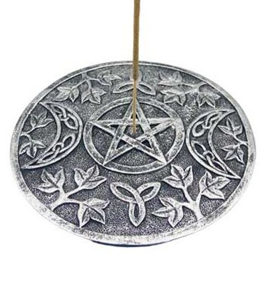4 1/2" Pentagram incense burner