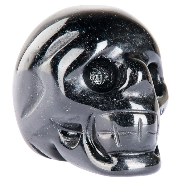 1" Obsidian Skull
