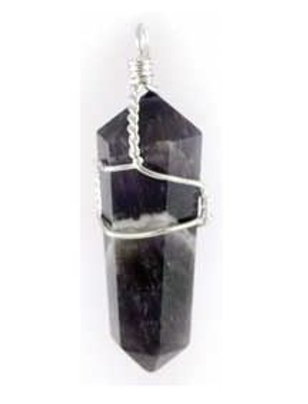 Wire Wrapped Amethyst Point