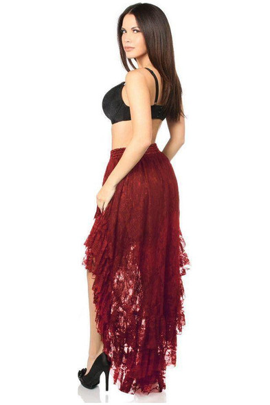 Hi Low Lace tier skirt
