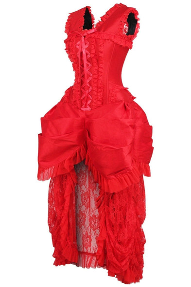 Strange and Unusual Bustle Corset Dress