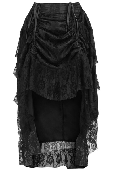 Arachnia Black and Green 4 Piece Dress Set