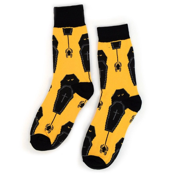 Creepy Coffin Socks